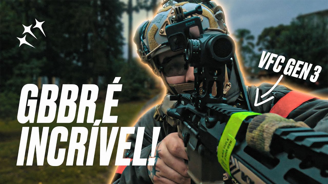 Essa GBBR é incrível! Airsoft Company com a BCM da VFC
