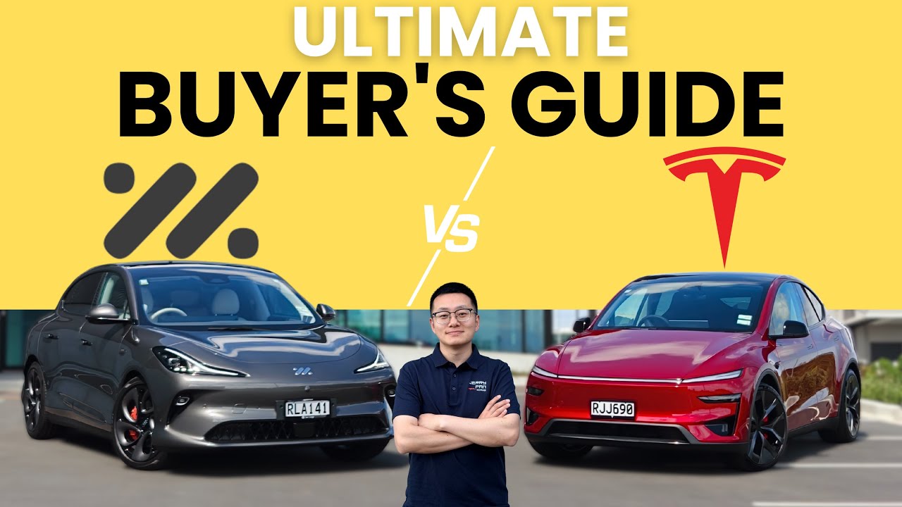 Битва лучших внедорожников по производительности | Полное сравнение Tesla Model Y и MG IM6 — како...