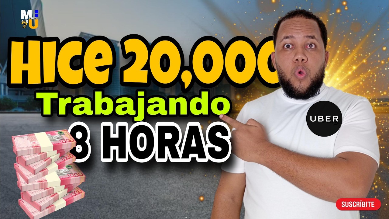 ¿Como hacer 20,000 Pesos en 8 horas?  Trabajando 😱 Uber (JELIS)
