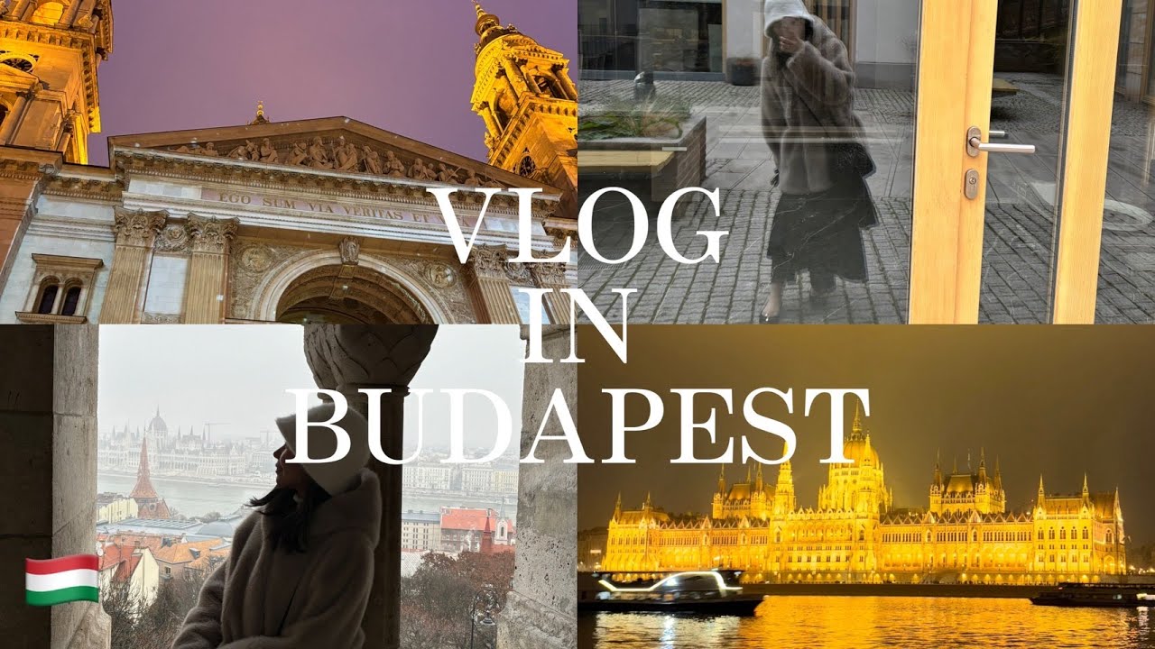【Vlog】LOVE 9連休🤍 年末年始ひとり旅 in ハンガリー・ブダペストᝰ✈︎🇭🇺