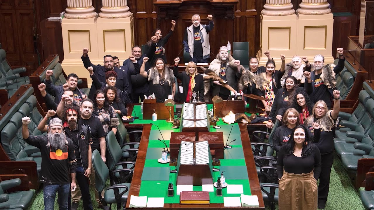 First Peoples' Assembly Co-Chairs Address Victorian Parliament on Treaty