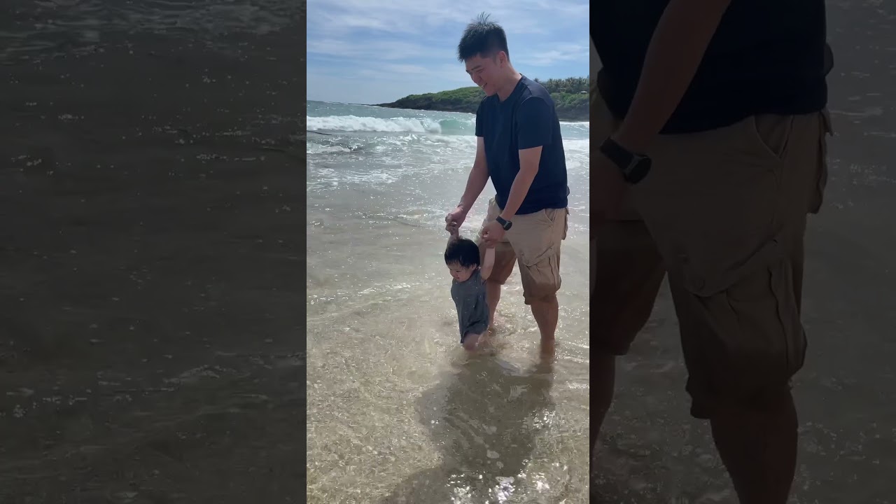 瑄寶海灘初體驗 2023/6/22