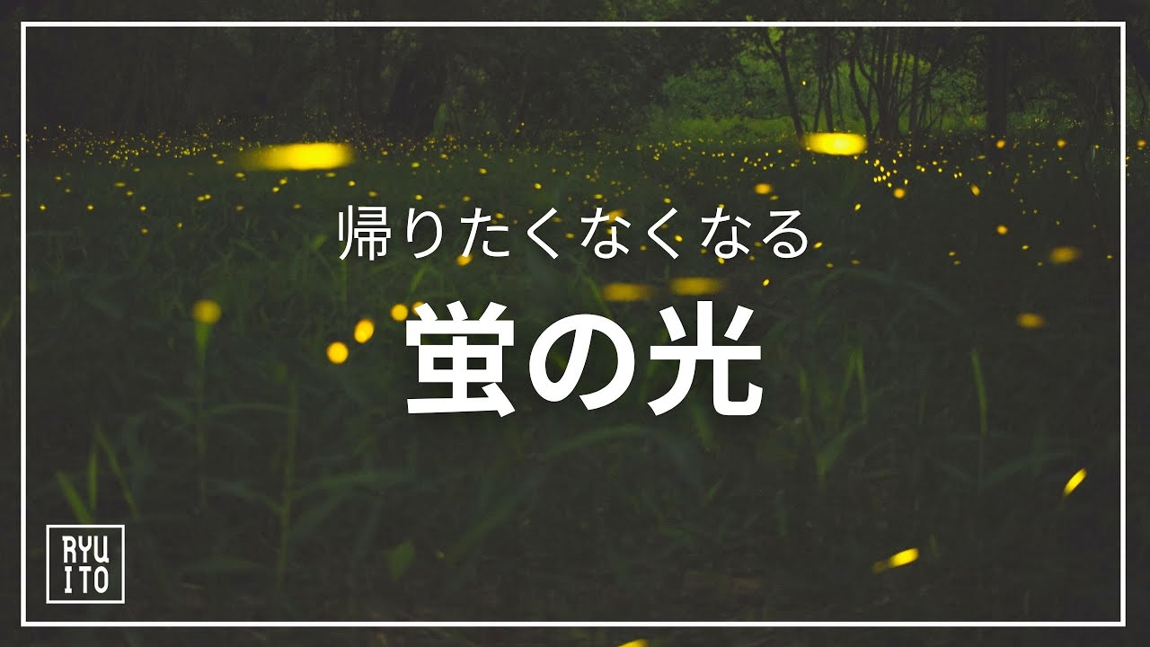 帰りたくなくなる蛍の光 (1時間耐久、チルアウト、フリーBGM、閉店、作業用BGM)