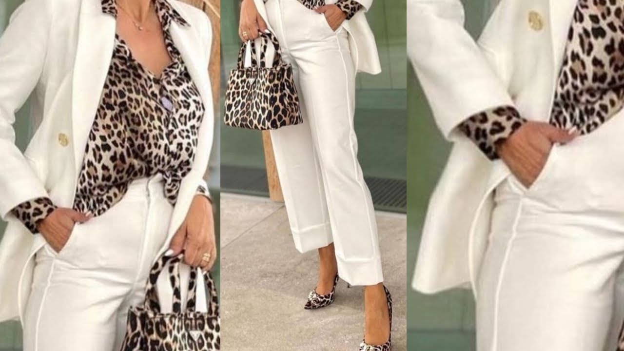Nuevas COMBINACIONES de ROPA DE MODA CON ESTAMPADO ANIMAL PRINT