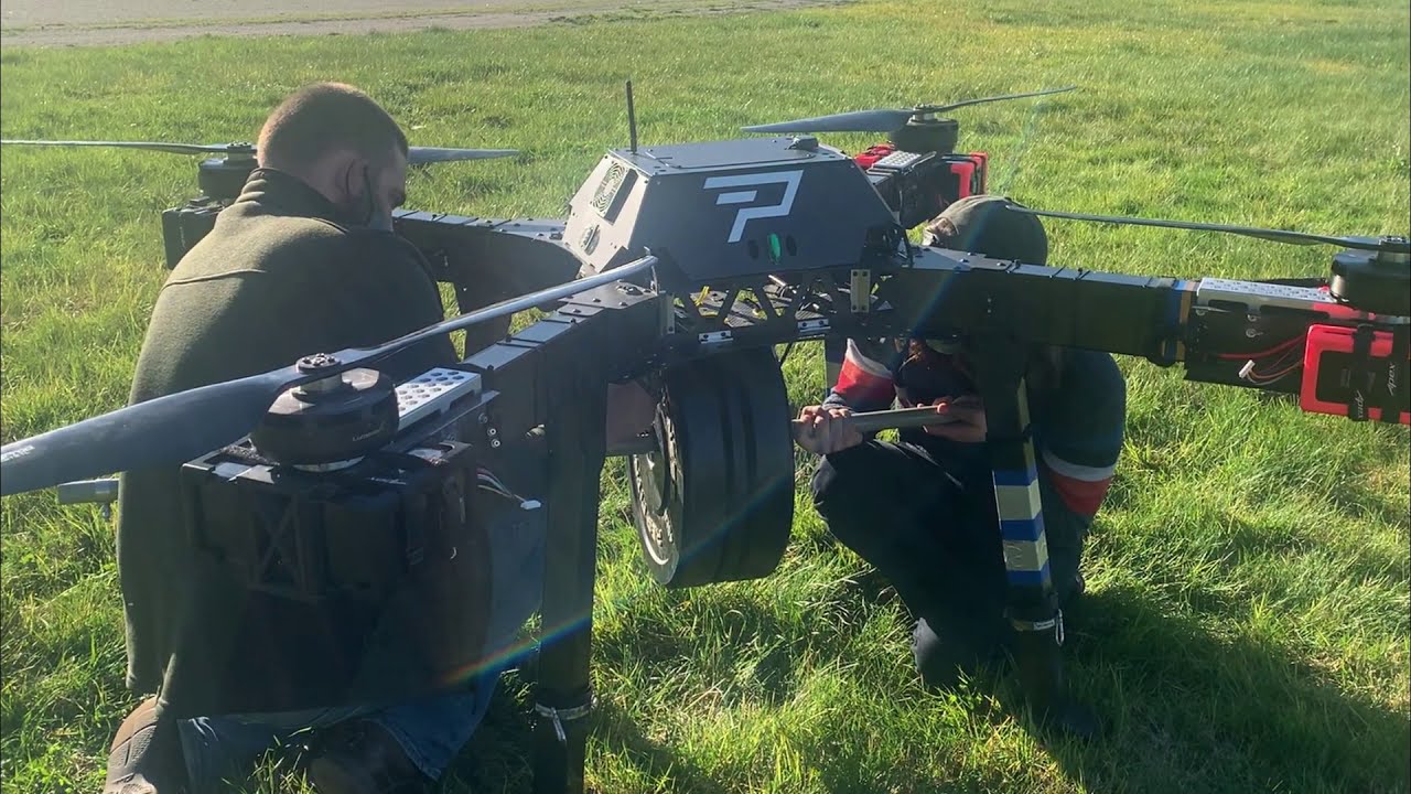 Weight Lifting with Drones