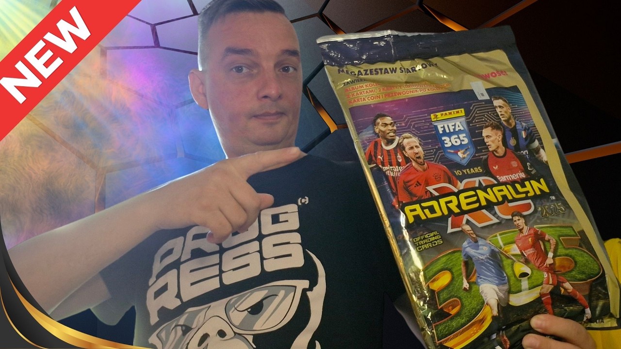 JUŻ JEST! MEGA ZESTAW STARTOWY FIFA 365 ADRENALYN XL 2025 PANINI - UNBOXING