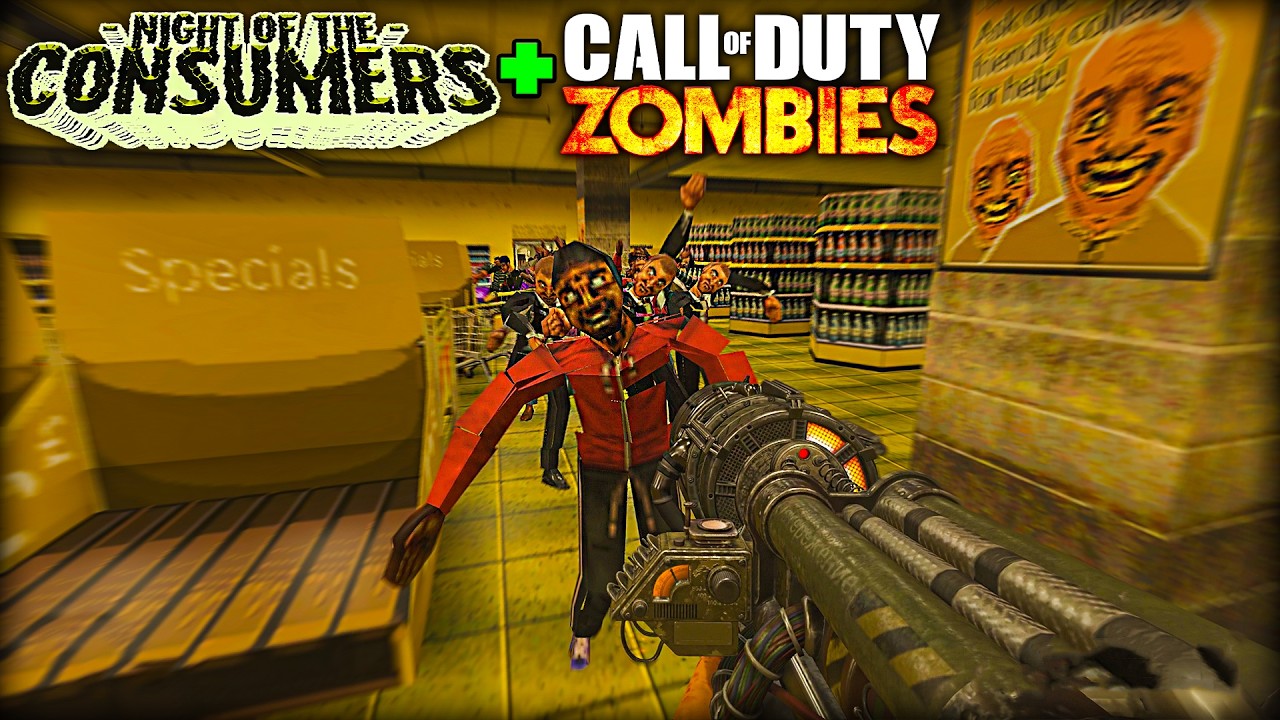 NIGHT OF THE CONSUMERS in Call of Duty Zombies... (Black Ops 3)