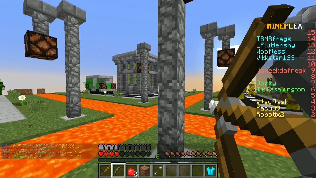Minecraft MICRO BATTLES PVP #7 с Викстаром, Престоном и Вуфлессом (Minecraft PVP)
