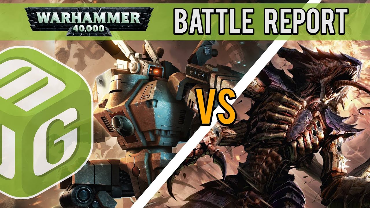 Tau vs Tyranids Warhammer 40k Greater Good Review Battle Report - Vault Rerelease