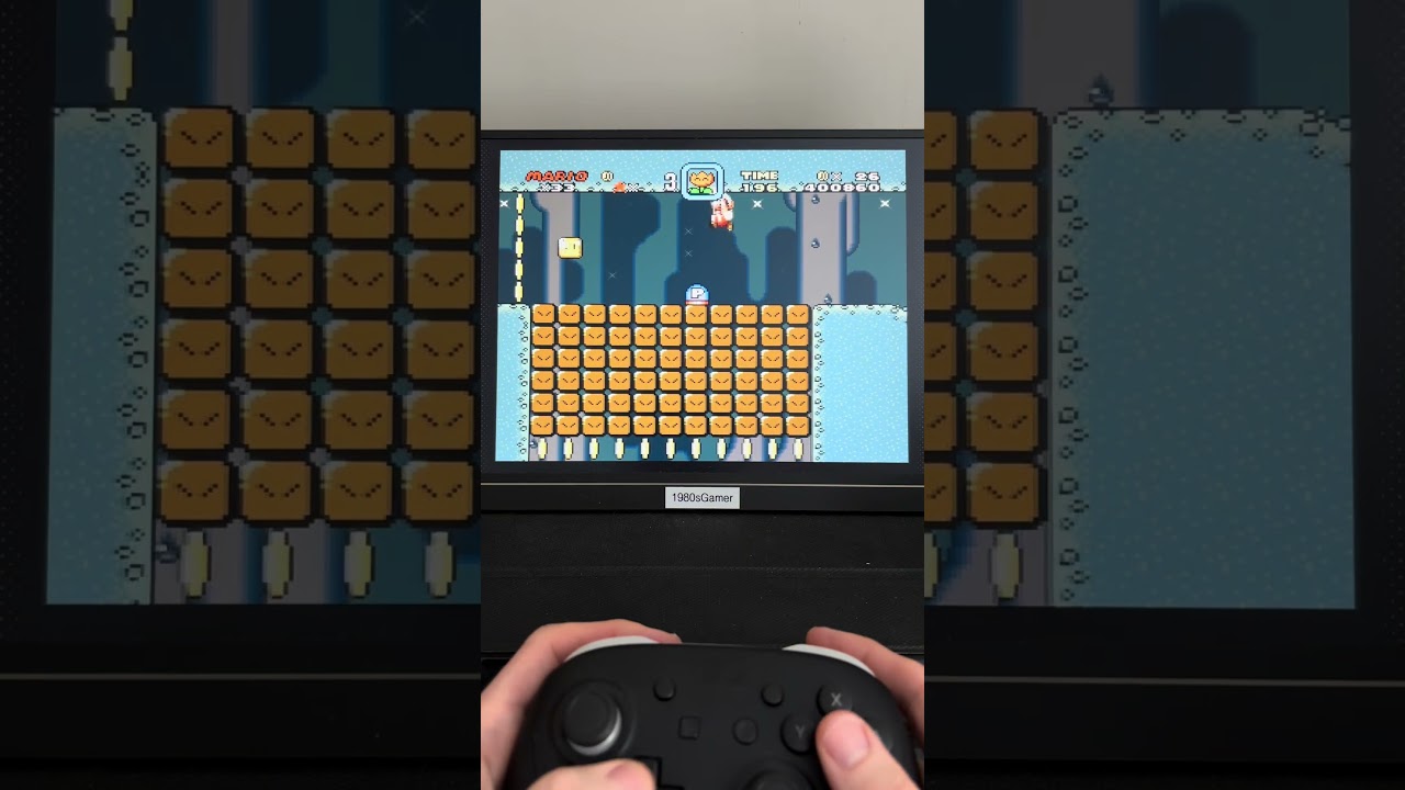 Я всегда делал это неправильно в Mario World.