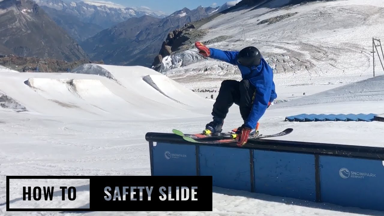 How To Safety Slide On Skis