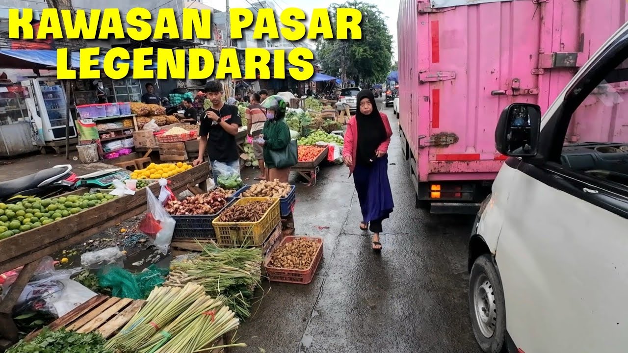 Suasana Kawasan Pasar Jembatan Lima