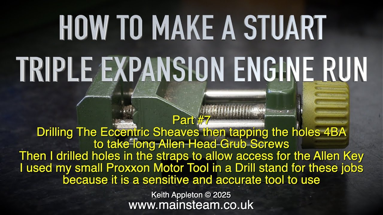 HOW TO MAKE A STUART TRIPLE ENGINE RUN - PART #7