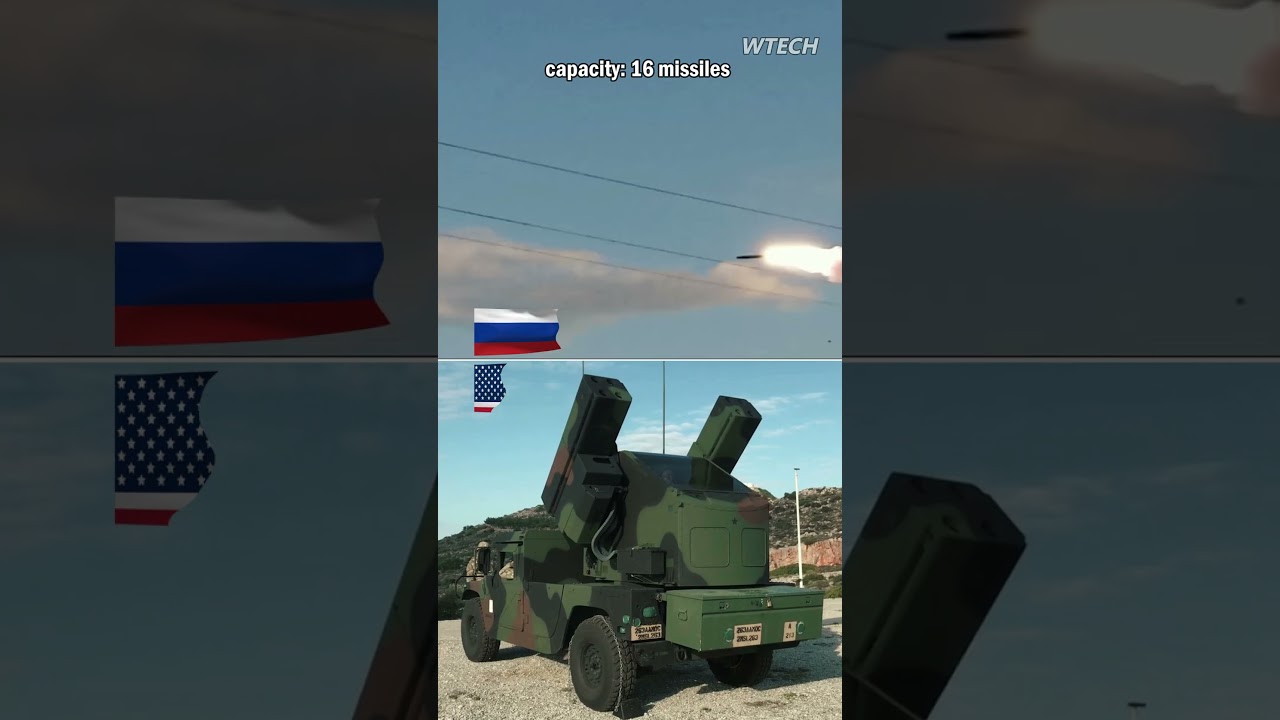 US Avenger air defense vs. Russian Tor-M2