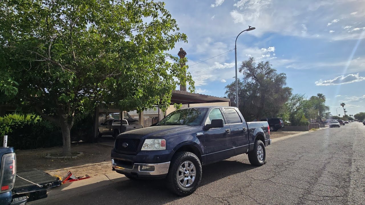 2004 al 2008 ford f150 5.4 pt1 como cambiar el baleros y la flecha lado isquierda de enfrente 