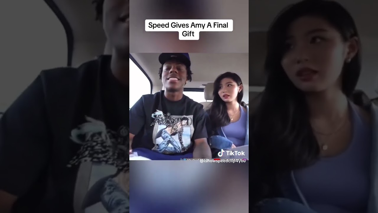 This two are just adorable! @IShowSpeed you should really date her! #speed #amy!!