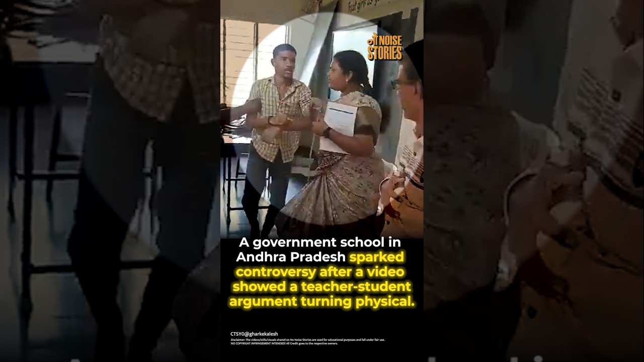 Student Punches Teacher in Andhra Pradesh School, Viral Video Triggers Online Debate
