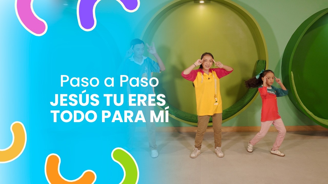 Jesús Eres Todo Para Mí | Coreografía Cristiana Paso a Paso para Niños