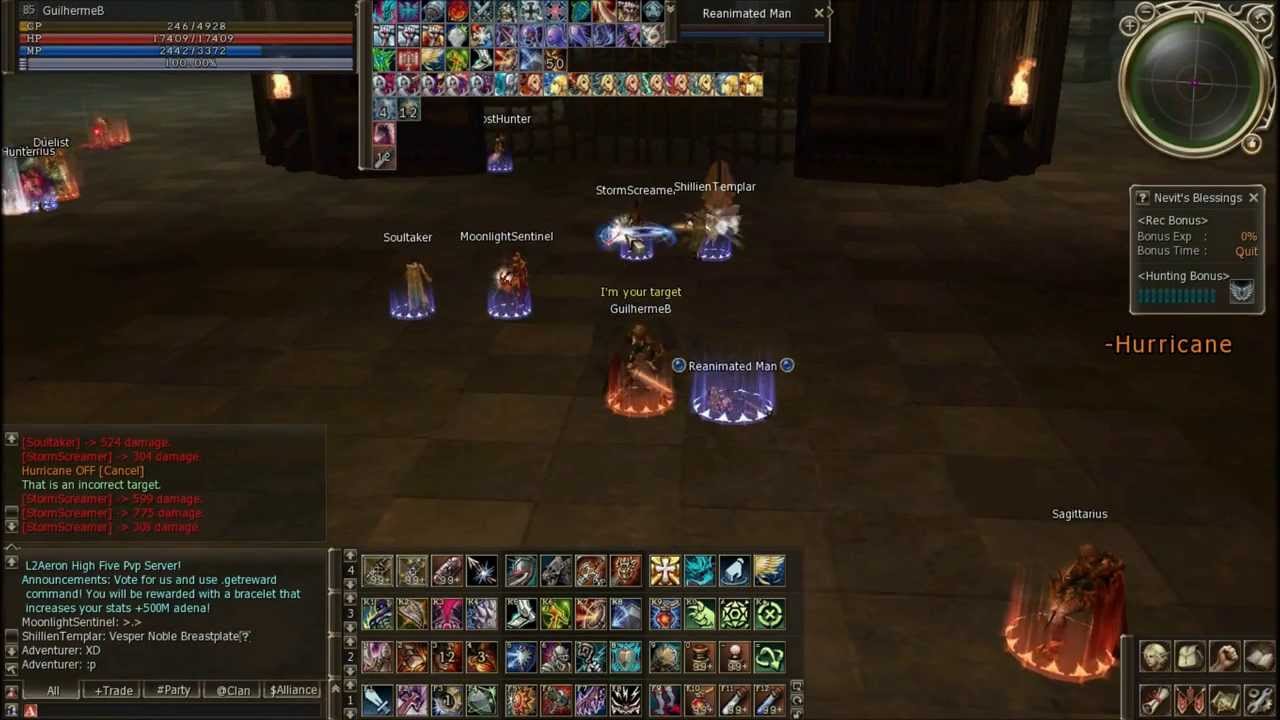 Lineage 2 - Hell Knight (GuilhermeB) PvP