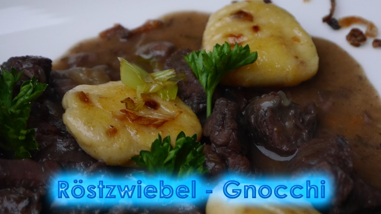 #181: Röstzwiebel-Gnocchi (Beilage) - perfekte Beilage zu Wild- und Schmorgerichten!