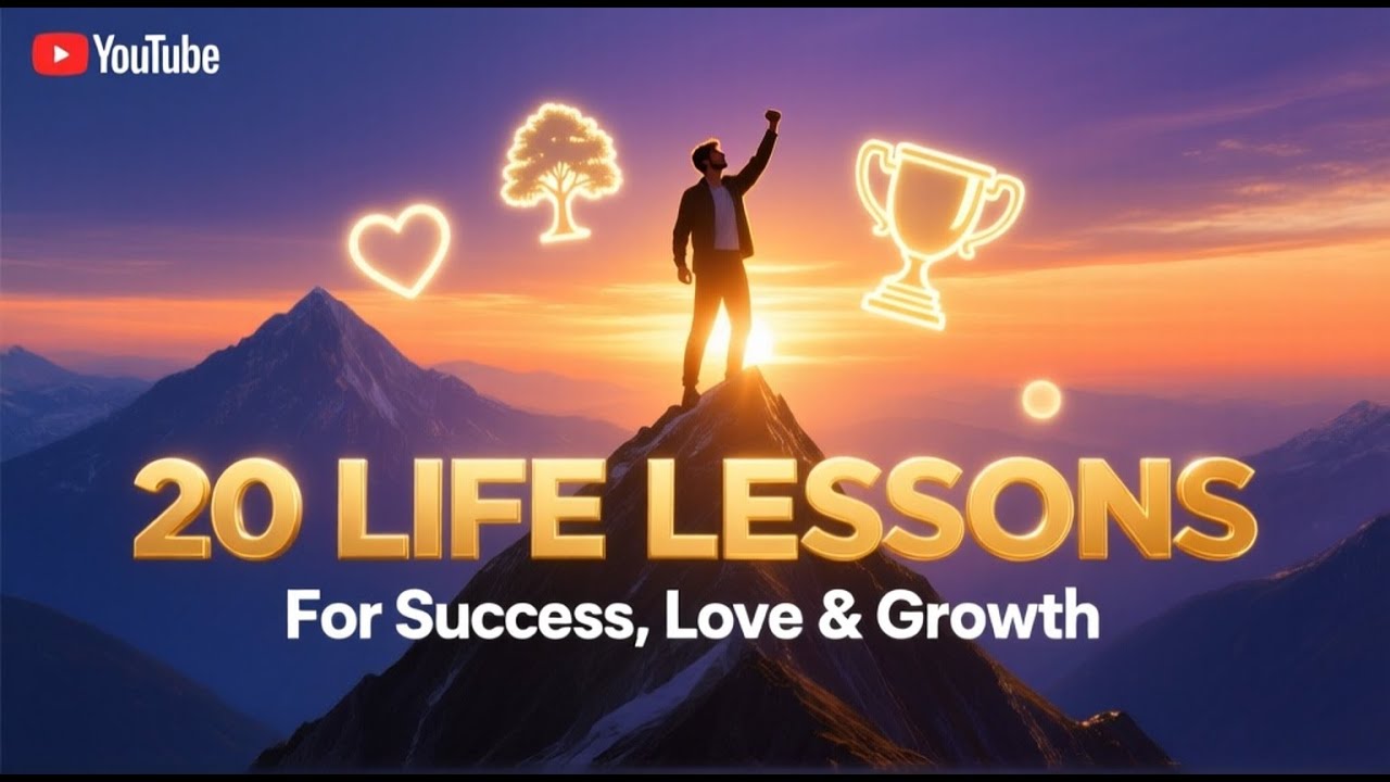 20 Simple Life Lessons for Success, Love, and Growth