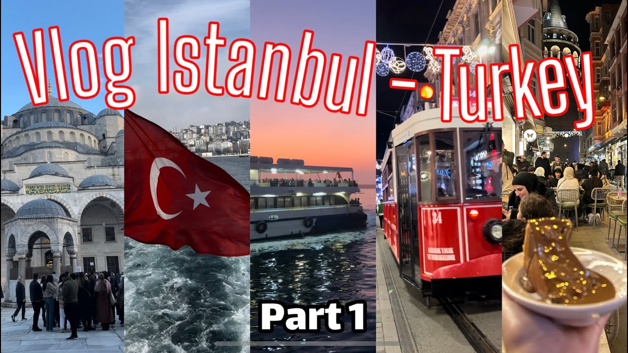 Voyage à Istanbul برنامج السفر لتركيا 🇹🇷 Part 1 - جولة في الفندق، سلطان أحمد، سوق  بكركوي وبرج غلطة