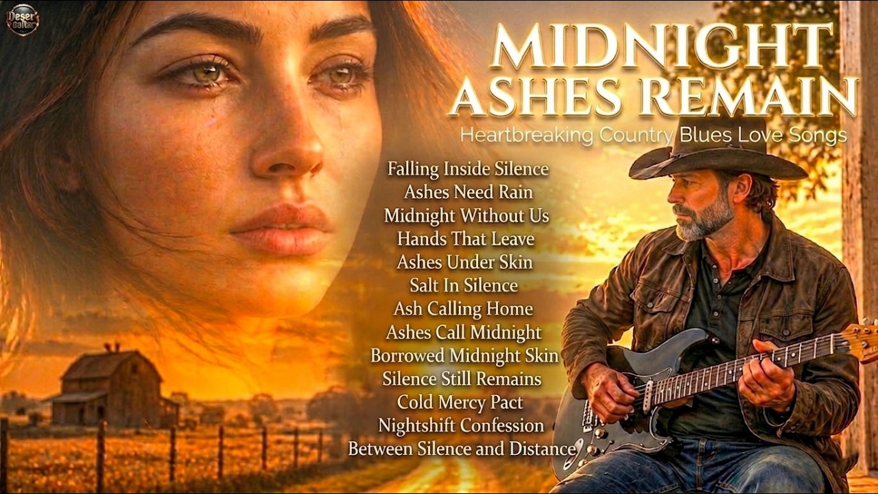 MIDNIGHT ASHES REMAIN &mdash; Country Blues Love Songs | Dark Romantic Guitar Ballads & Heartbreak Stories