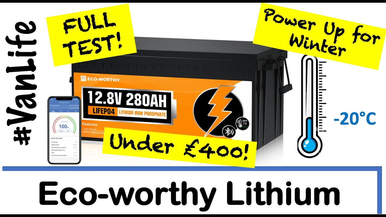Power Up! с литиевой батареей ёмкостью 280 А·ч менее чем за 400 фунтов стерлингов от Ecoworthy — ...