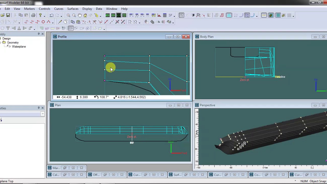 Maxsurf 3D Hull (NAME-300)
