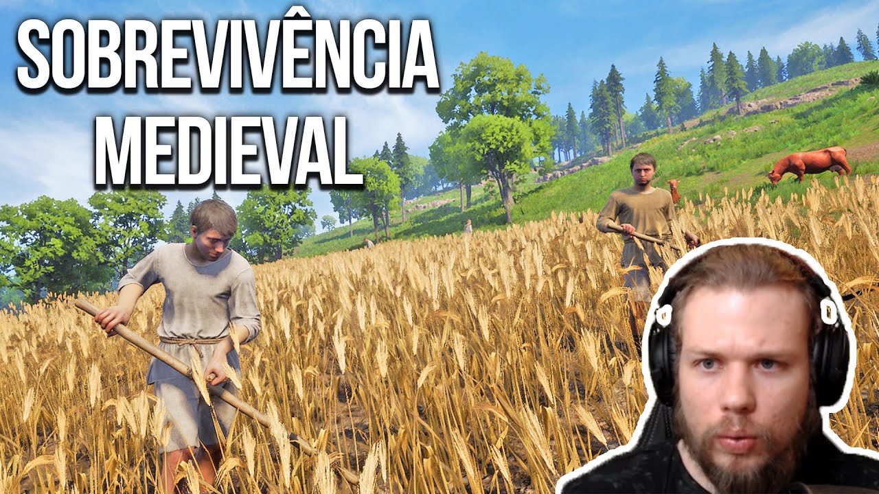 NOVO JOGO DE SOBREVIV&Ecirc;NCIA MEDIEVAL - Medieval Dynasty