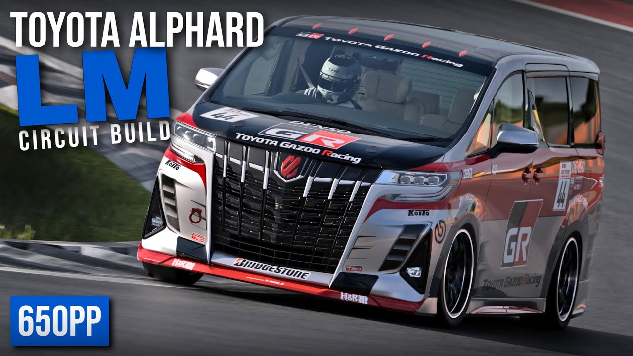 GT7 | Toyota Alphard LM Race Car Build | 650 PP Circuit / Grip Tune Setup!