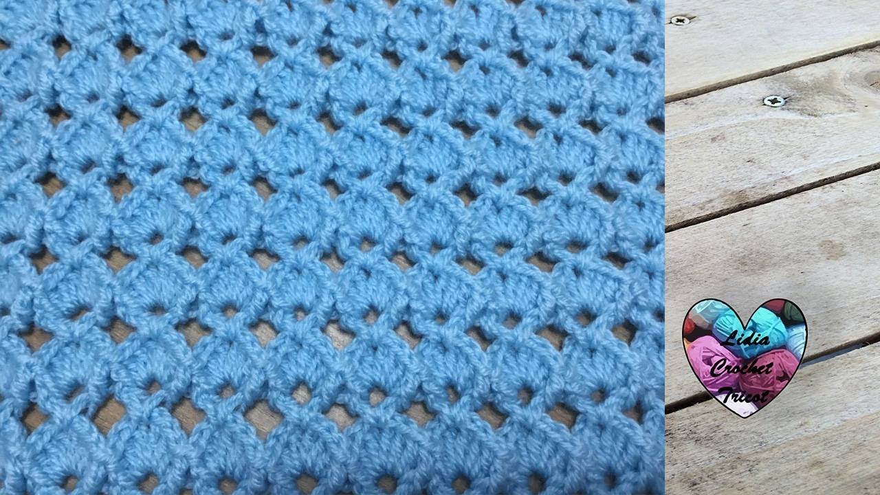 Point relief sublime crochet très facile