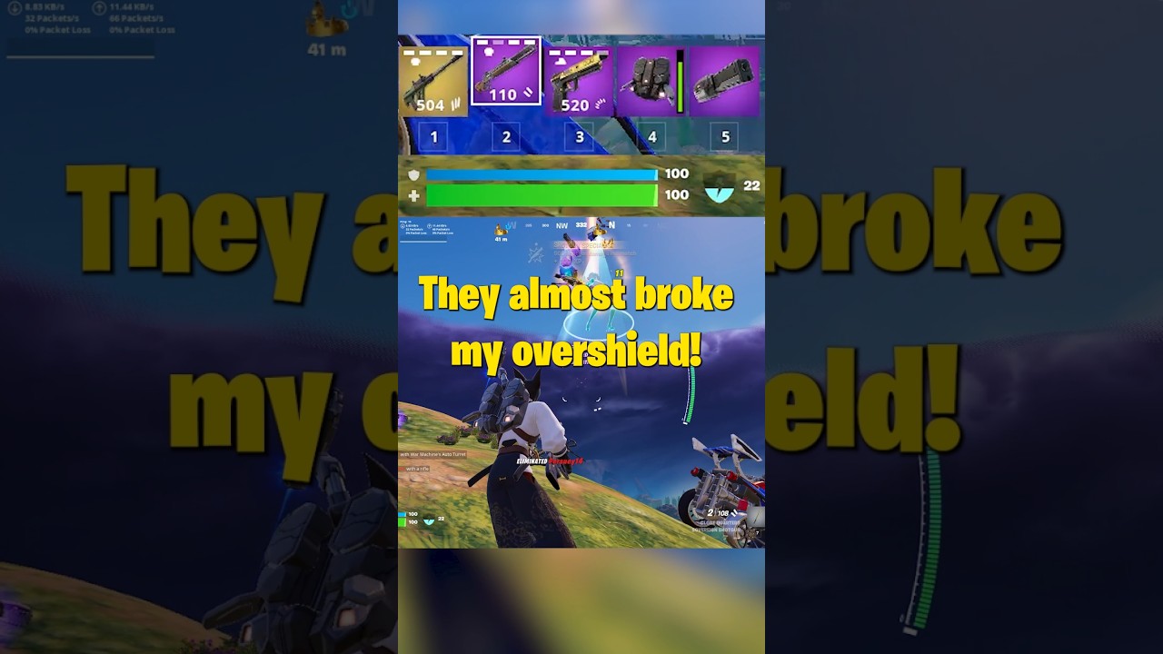 They were close to breaking my Overshield! 😱