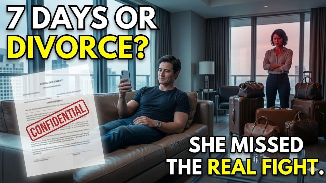 My wife gave me seven days to hand over my father’s inheritance or she’d file for divorce  I didn’t
