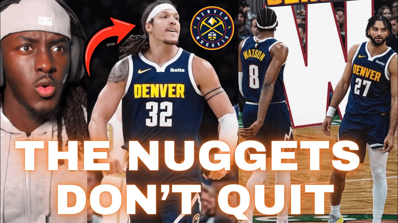 NUGGETS STILL FIGHTING.. Reaction To Nuggets Vs Celtics Highlights
