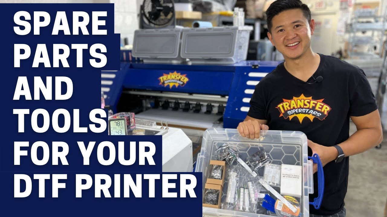 DTF Printing Spare Parts and Tools You Should Have