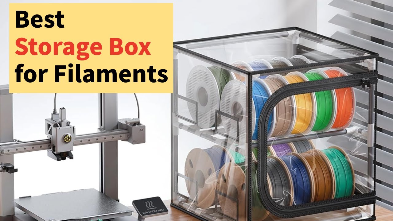 Best Filament Storage Boxes for 3D Printing