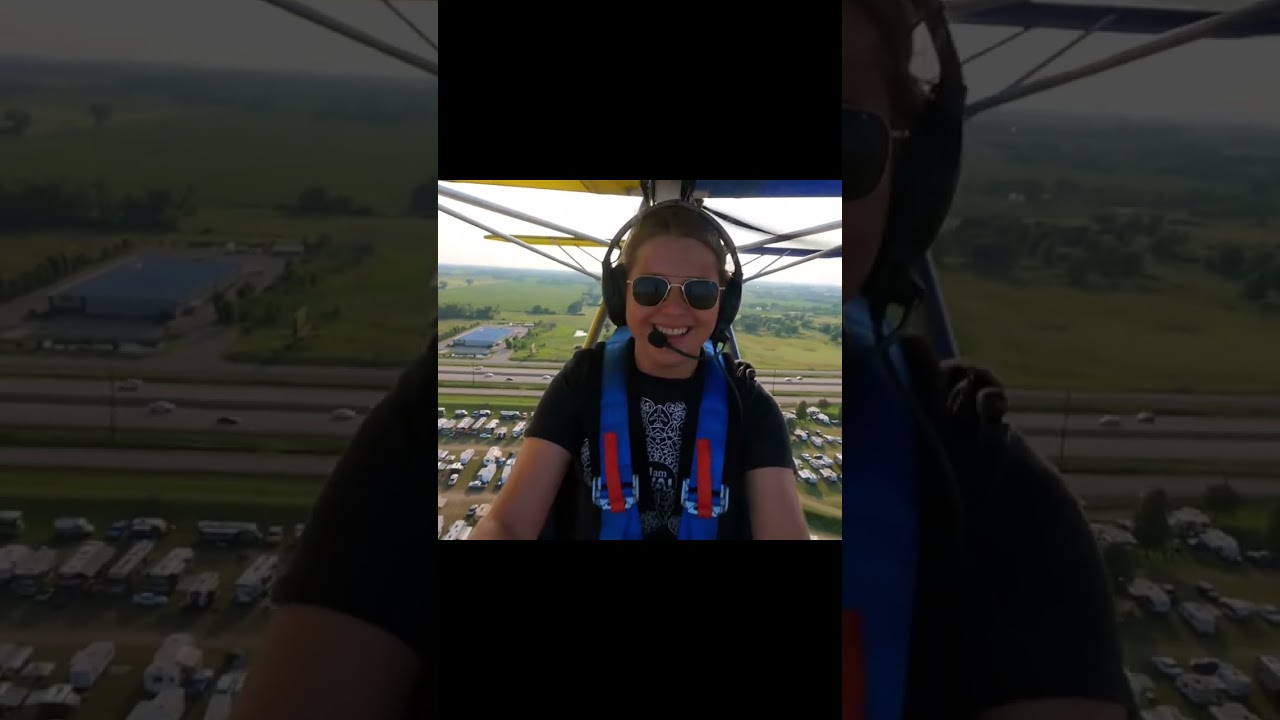 Alina fun flying