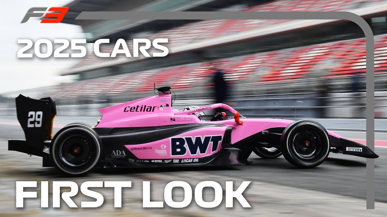 FIRST LOOK: Formula 3's New 2025 Cars Hit The Track!