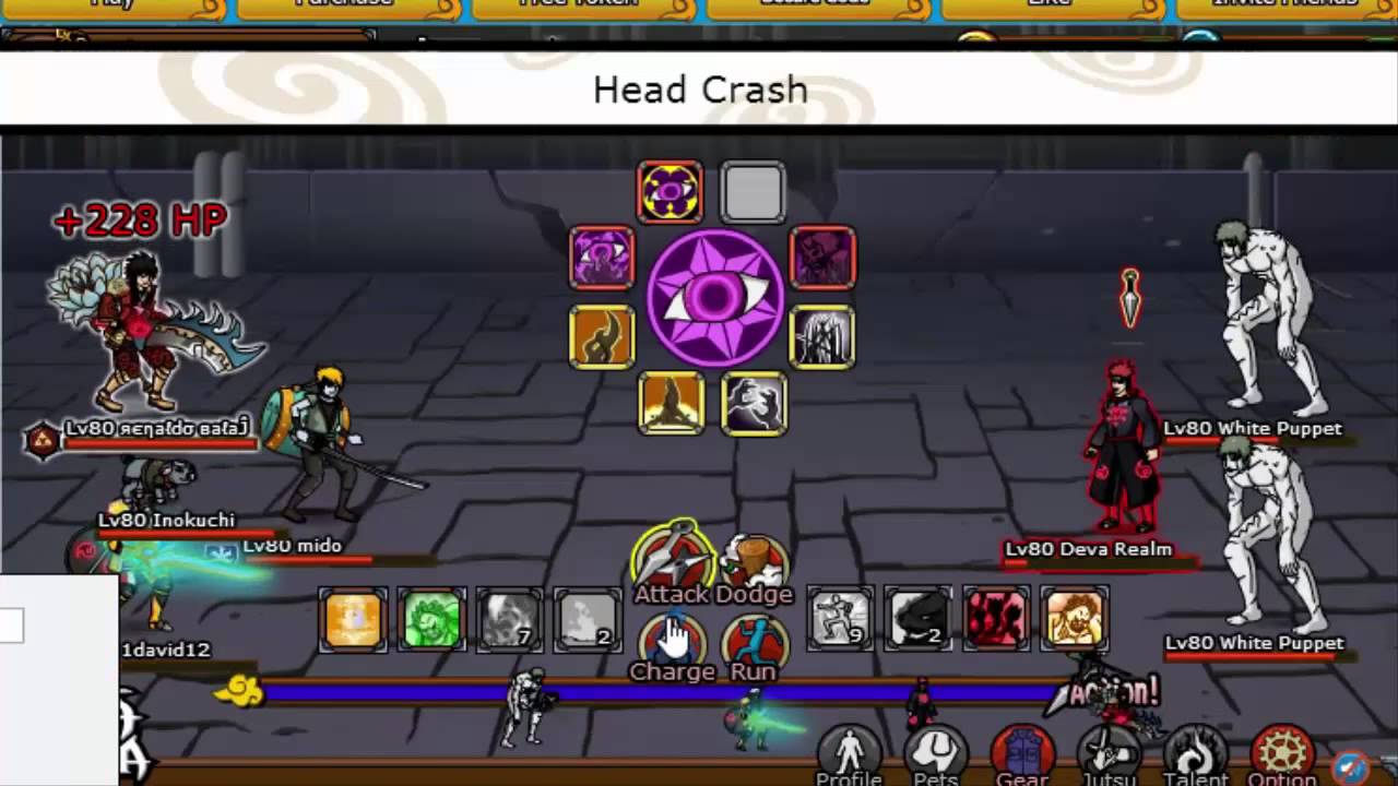 Ninja Saga Level 80 Exam Stage 6-2 [ TUTOR EXAM ] [ Road to Ninja Tutor] { Easy mode }