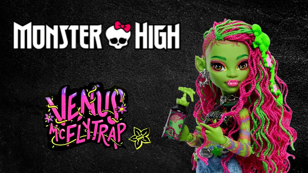 Кукла Monster high Venus with pet  G3 / Монстер Хай Венус  (Венера) с питомцем Базовая