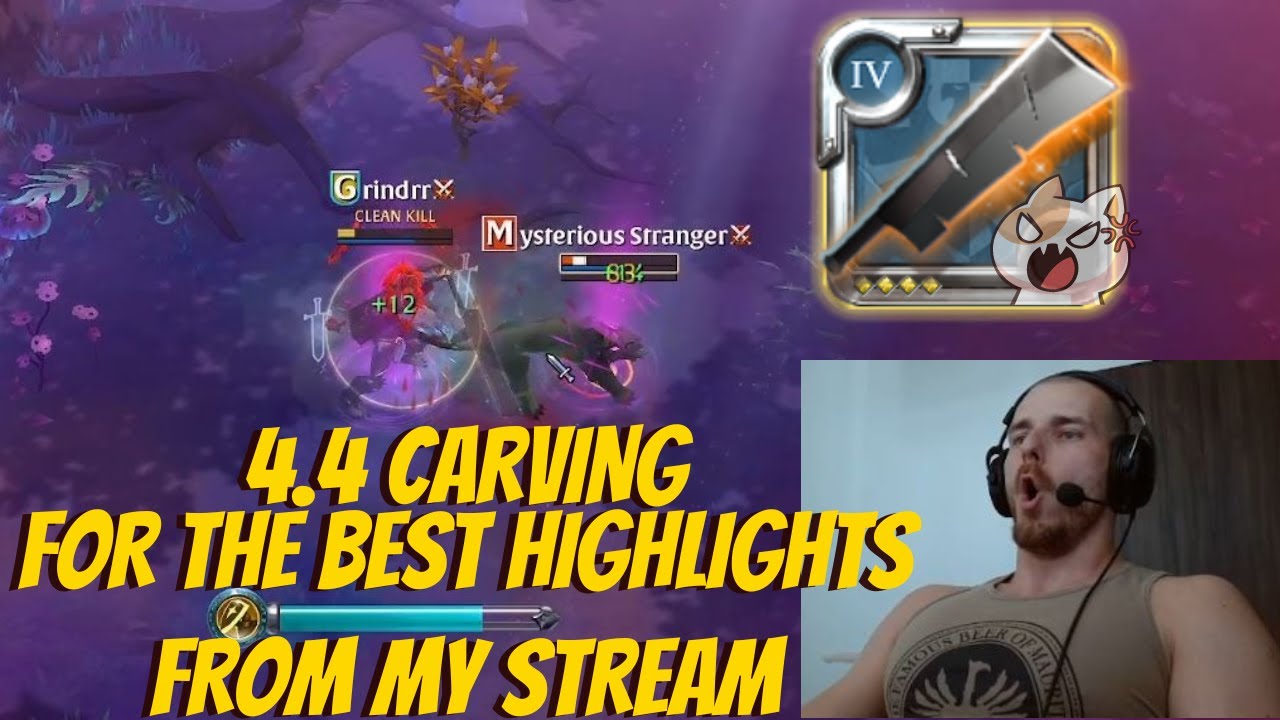 4.4 carving for the WIN and PROFIT | PVP GUIDE | STREAM HIGHLIGHTS #1 | ALBION ONLINE
