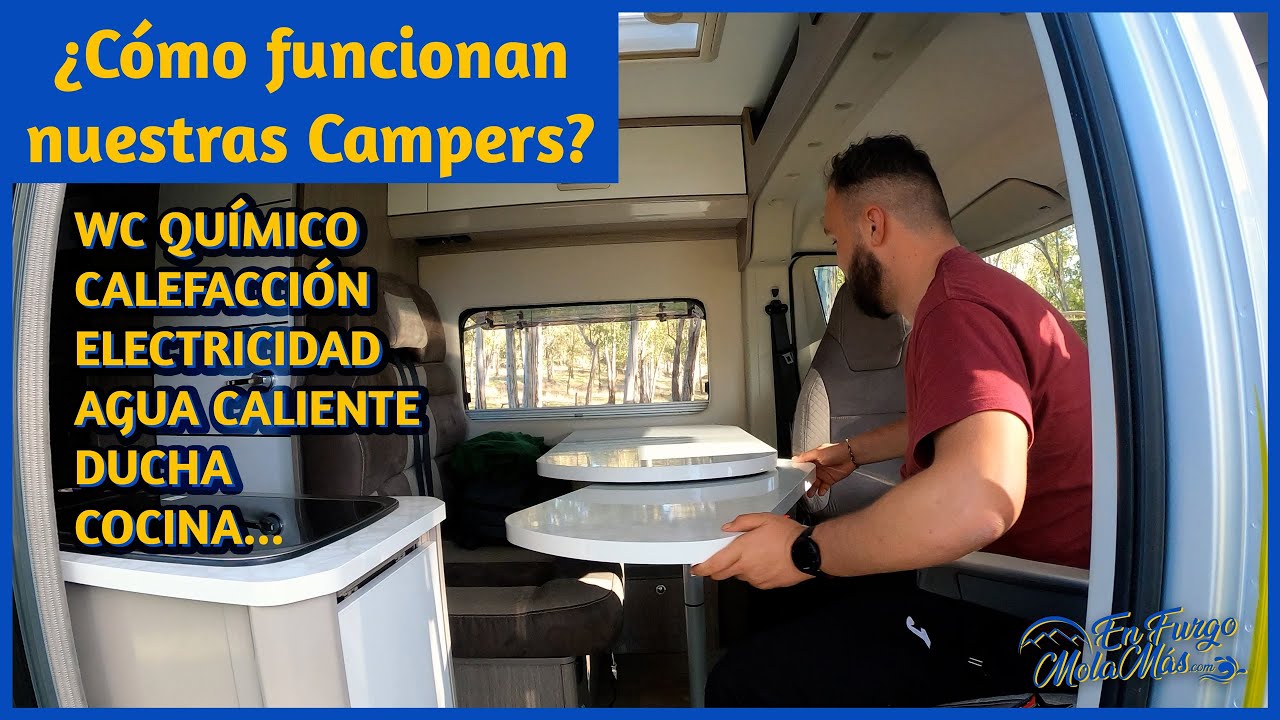 🚐 ¿Cómo funcionan nuestras Furgonetas Camper? | Como usar nuestras Campervan