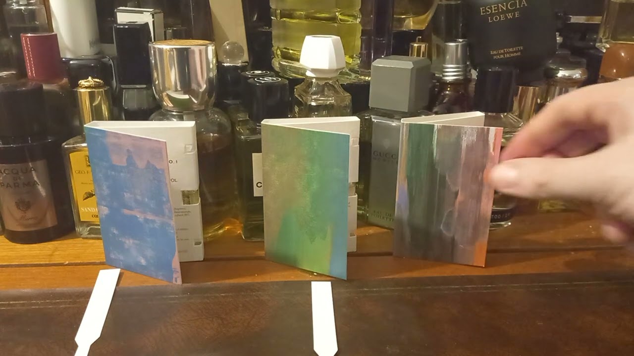 Ostens Patchouli Heart No.1, Patchouli Heart No.2 And Cedarwood Heart First Impressions