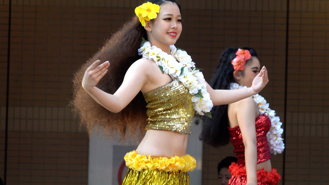 素敵すぎる♡フラダンス【浜松まつり2025】素敵なダンサーさん登場♡TEAM BLENDA
