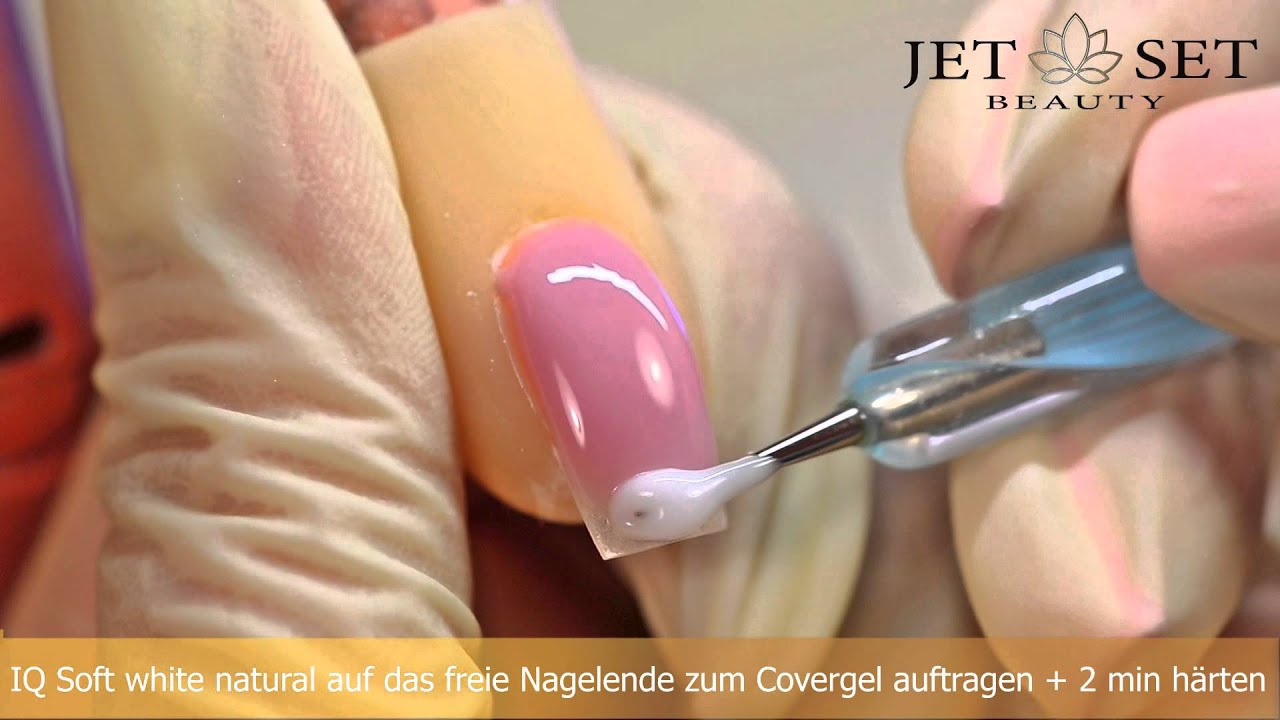 Babyboomer Nail Design mit Blüten *easy* by JET SET BEAUTY *Werbe- Teaser*