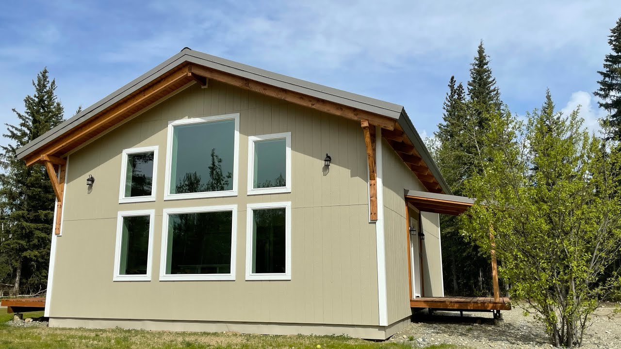 Cabin House Reveal - Simple, Affordable, Efficient