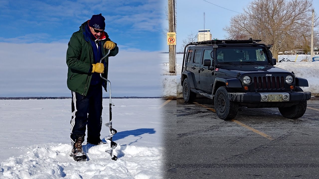 Lake Simcoe ice fishing, but where to park?