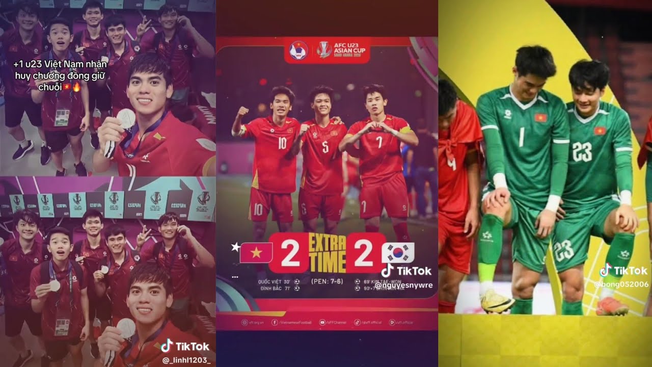 [Tổng hợp] Tiktok Bóng Đá u23 Việt Nam ⚽🇻🇳 #2