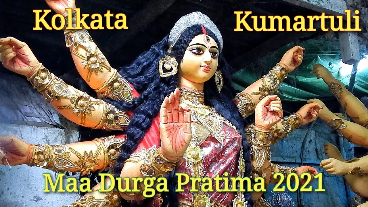 Maa Durga Pratima 2021 | Kumartuli | Durga Puja 2021 | Kolkata | Durga Idol Making 2021